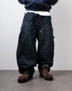 Protect London Raw Graff Double Knee Denim